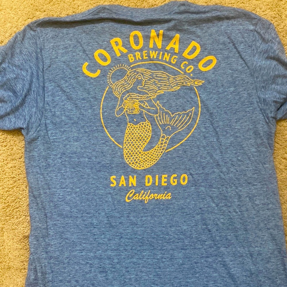 Coronado brewing co . Tee. Like new. Cool color. For any craft beer fan.